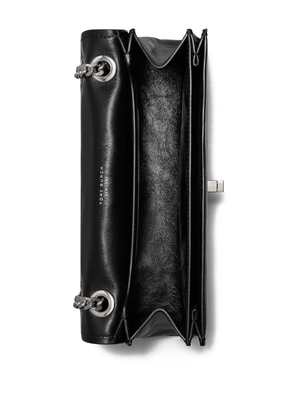 Tory Burch Kira schoudertas met draaislot Zwart