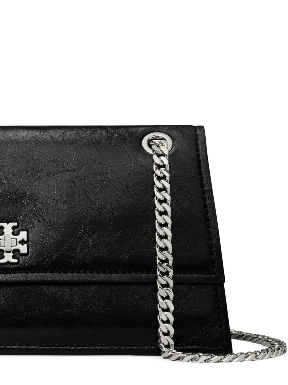 Tory Burch Kira schoudertas met draaislot Zwart