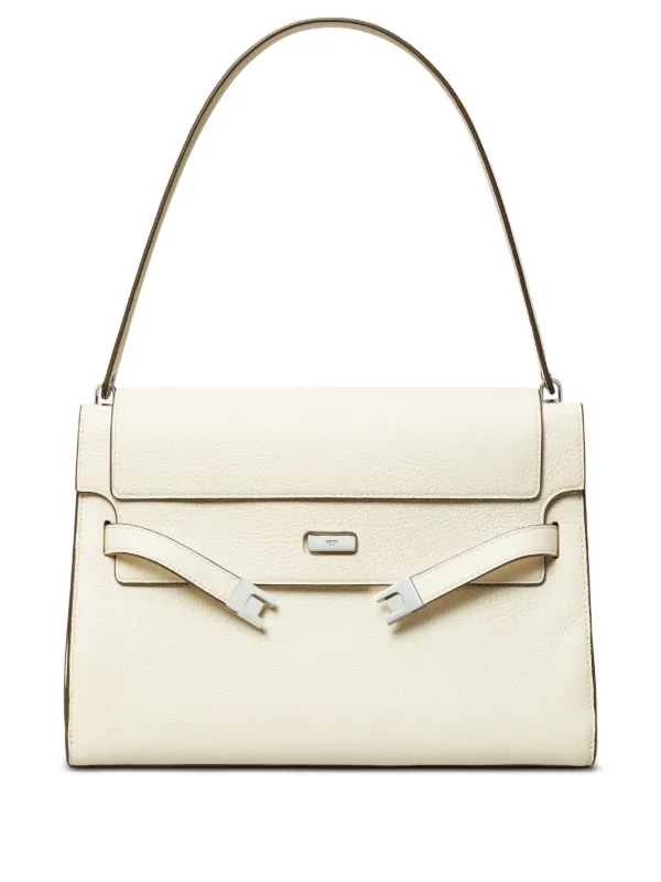 Tory Burch Lee Radziwill Shoulder Bag White FARFETCH ID