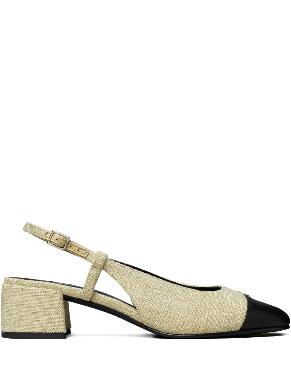 Tory Burch 45mm sling back heeled pumps - ニュートラル Tory Burch 45mm sling back heeled pumps - ニュートラル