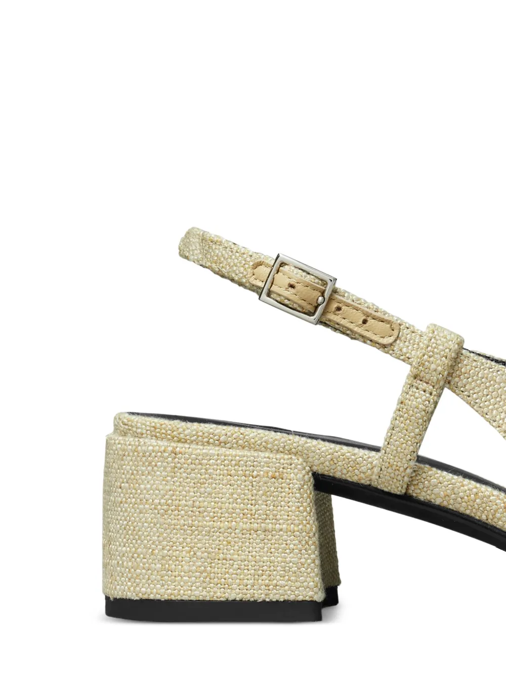 Tory Burch 45mm sling back heeled pumps Neutrals