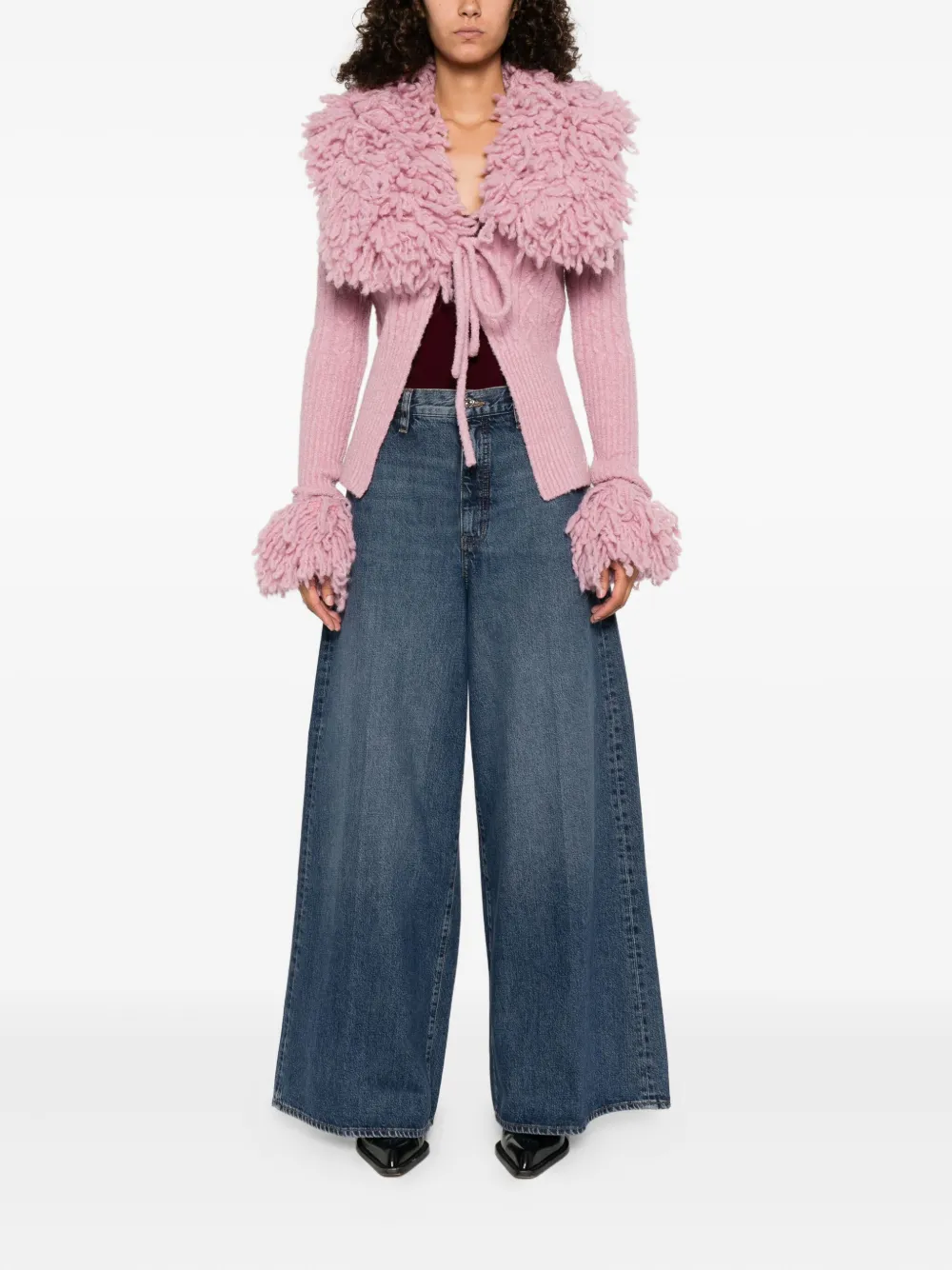 FRAME The Drape jeans Blauw