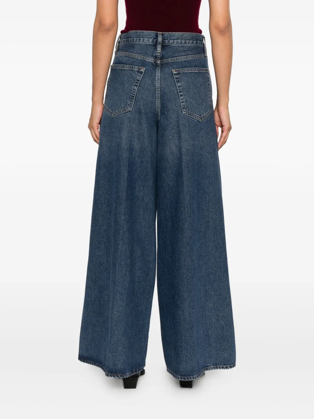 FRAME The Drape jeans Blauw