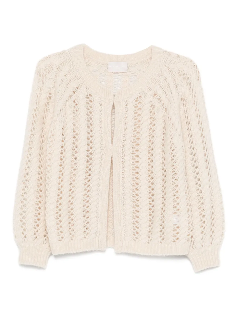 Hemisphere open-knit cardigan | Neutrals | Image 1