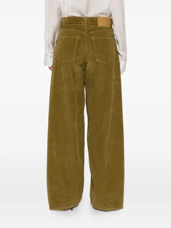 harapeco e Corduroy Pants-グリーン コーデュロイパンツ harapeco e Corduroy Pants-グリーン コーデュロイパンツ e