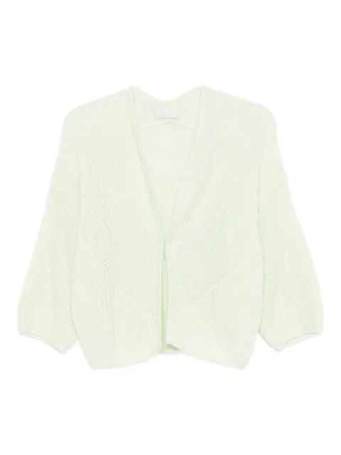 Hemisphere open-knit cardigan