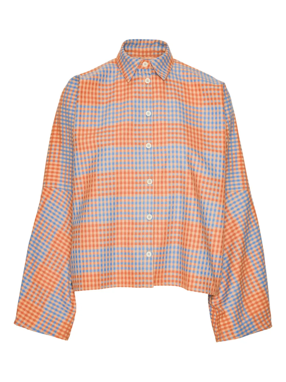 Henrik Vibskov checked shirt | Blue | Image 1