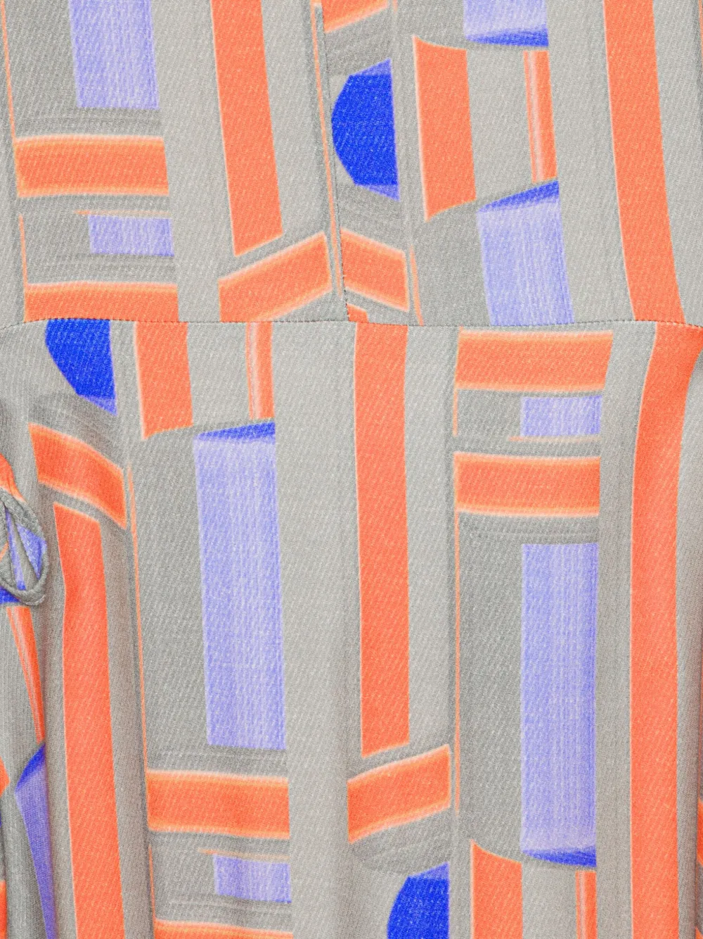 Henrik Vibskov Jurk met geometrisch patroon Blauw