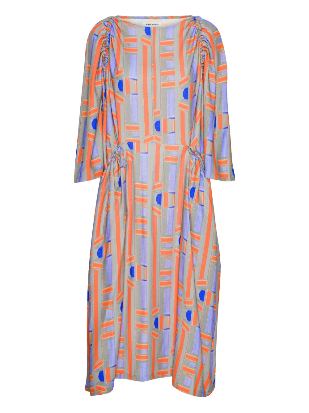 Henrik Vibskov geometric-pattern dress | Blue | Image 1