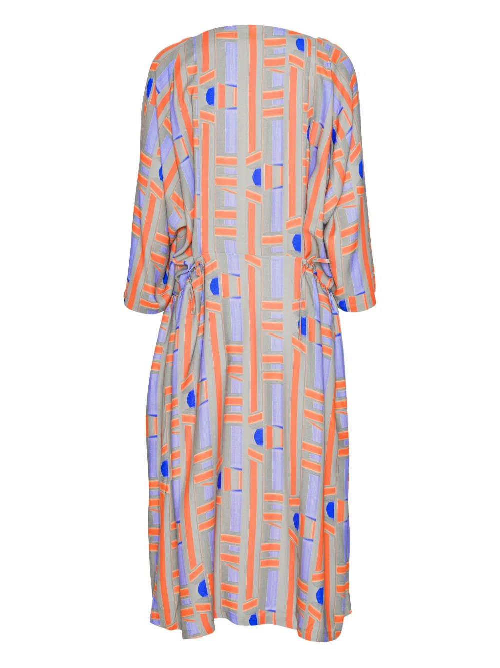 Henrik Vibskov Jurk met geometrisch patroon - Blauw