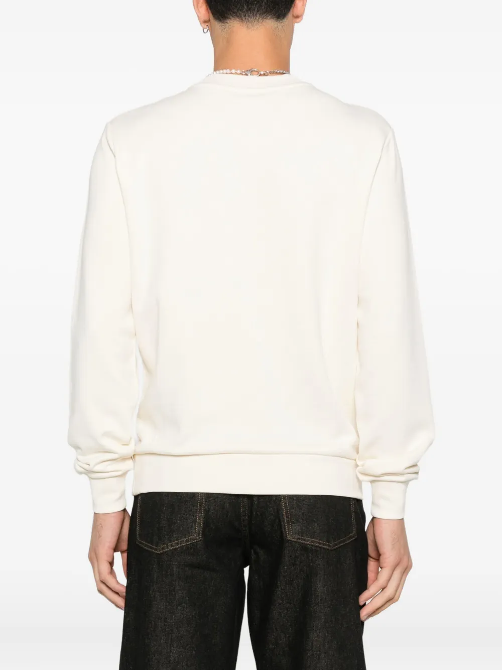 A.P.C. Trui met logoprint Beige
