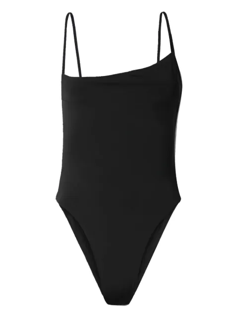 Haight asymmetric-strap swimsuit