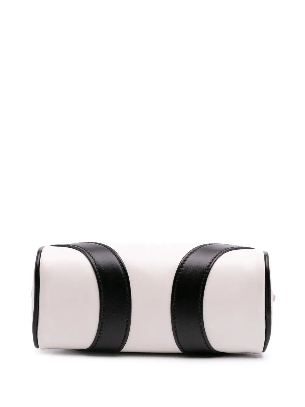 Pre-owned Prada 2013-2025 Soft Calfskin Bowling Crossbody Bag