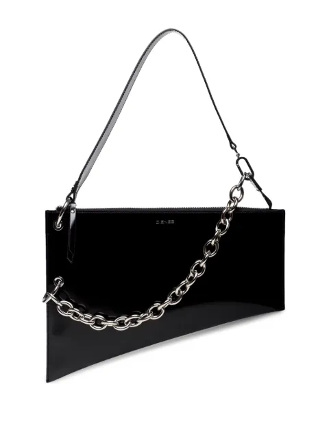 Dienèe Saund patent leather shoulder bag