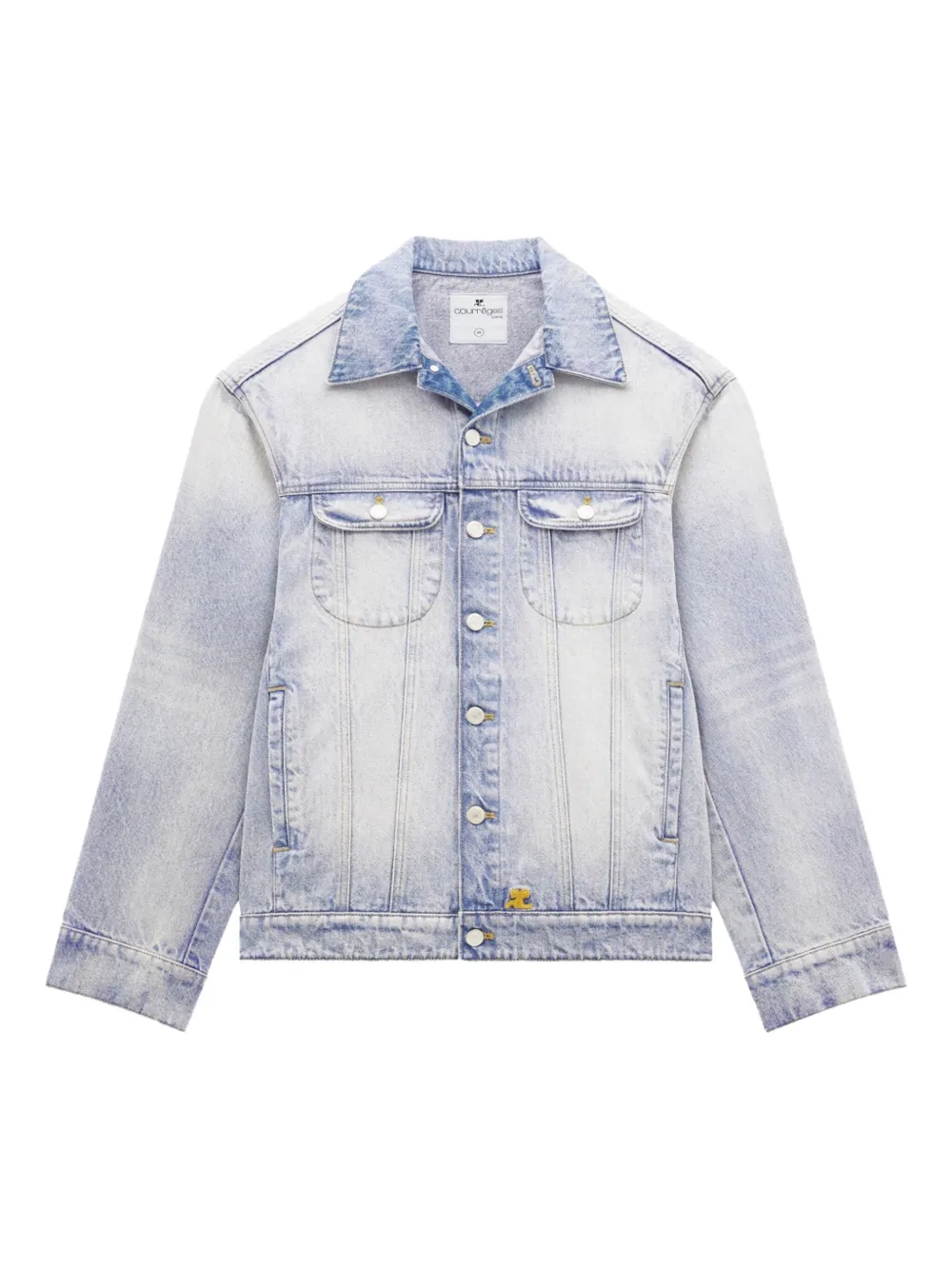 Courrèges Cocoon denim jacket | Blue | Image 1