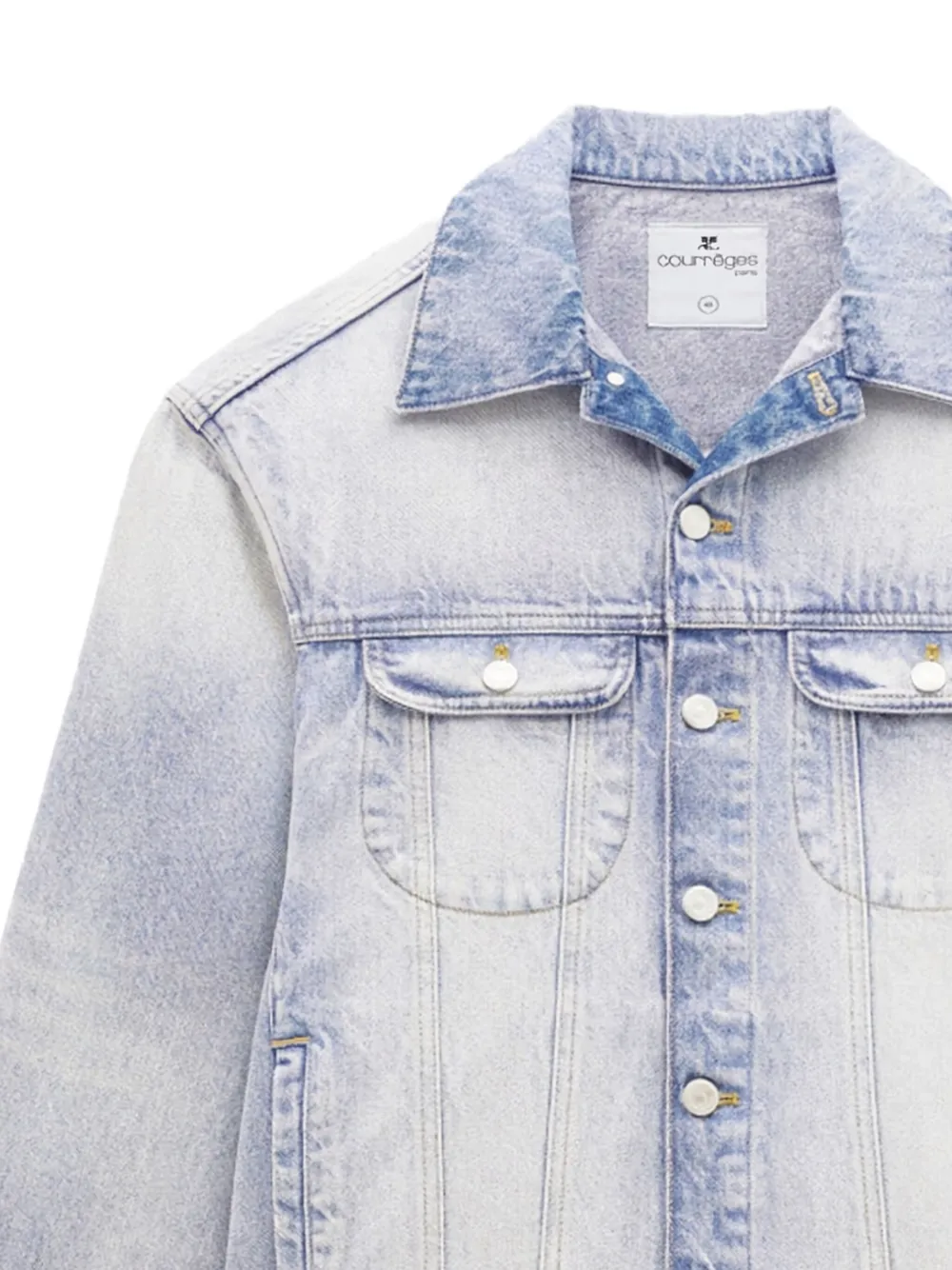 Courrèges Cocoon denim jacket | Denim Jackets | Image 2