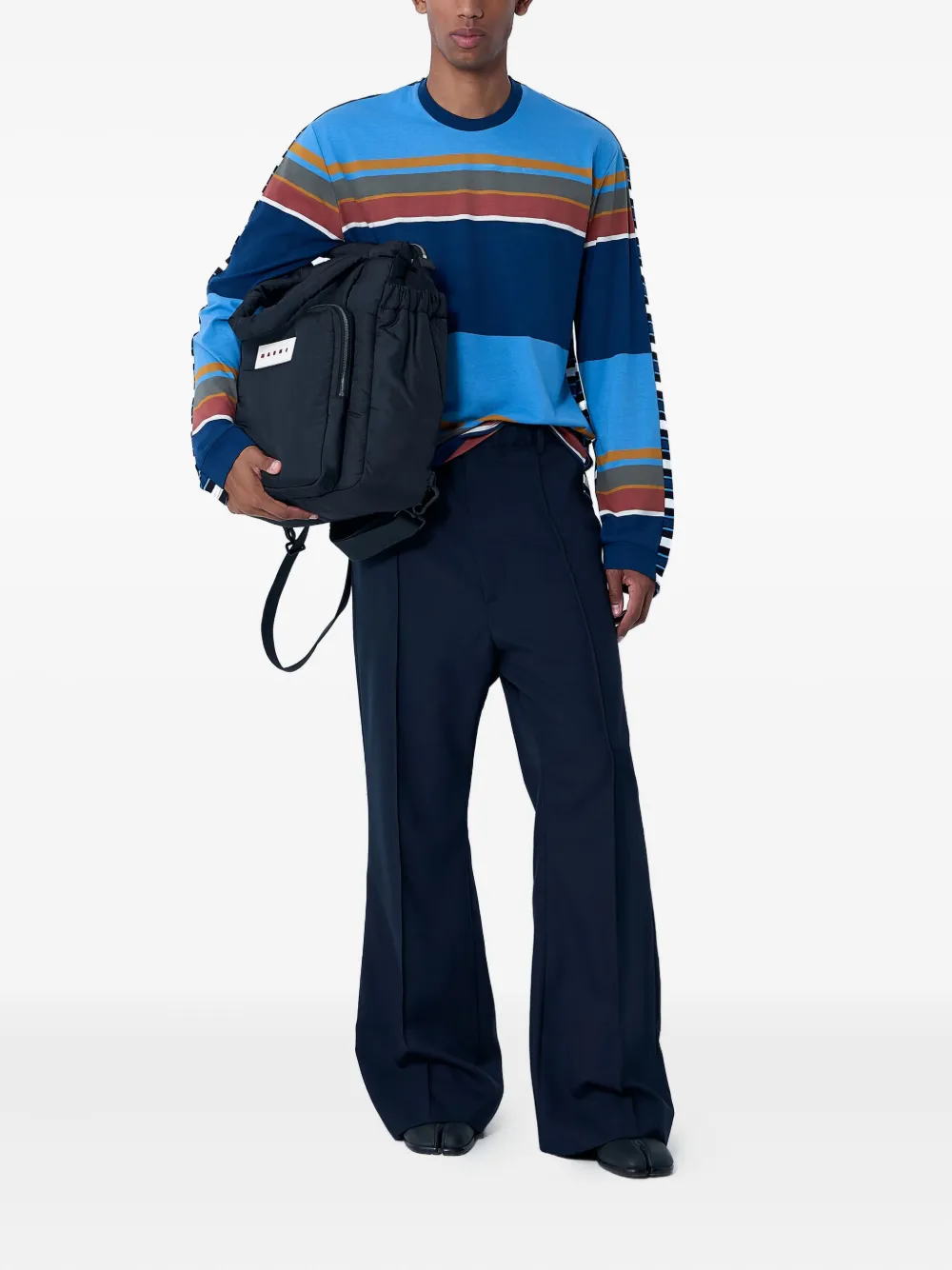 Marni long-sleeve T-shirt - Blauw