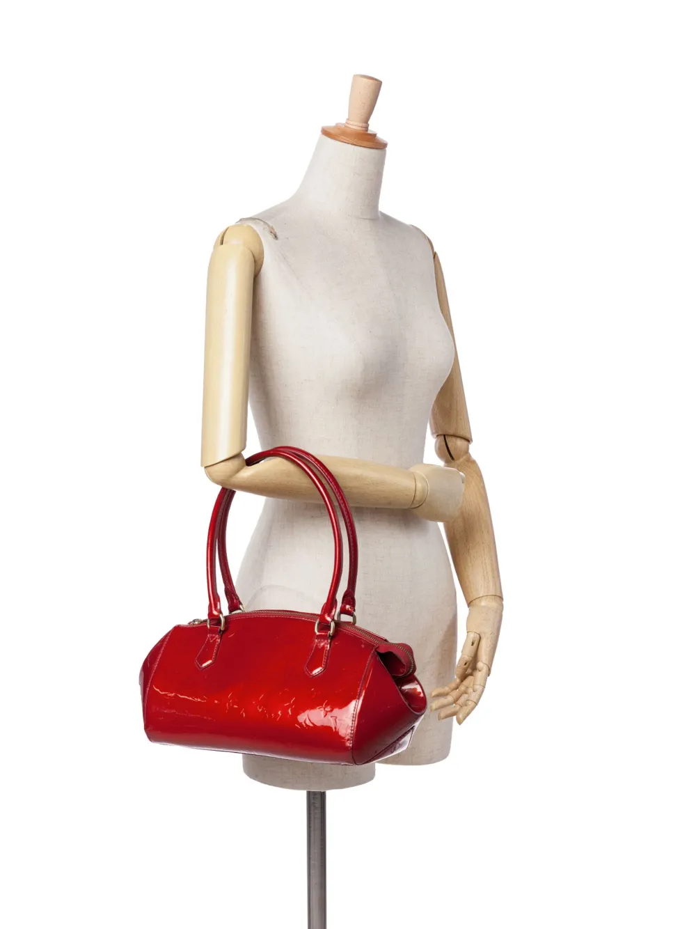Louis Vuitton Pre-Owned 2010 Monogram Vernis Sherwood GM handbag | Pre-Owned | Image 2