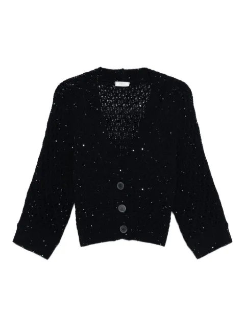Peserico sequin-embellished cardigan