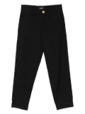 Balmain Kids virgin-wool trousers - Black