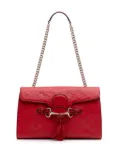 Gucci Pre-Owned 2016-2025 Medium Guccissima Emily shoulder bag - Red