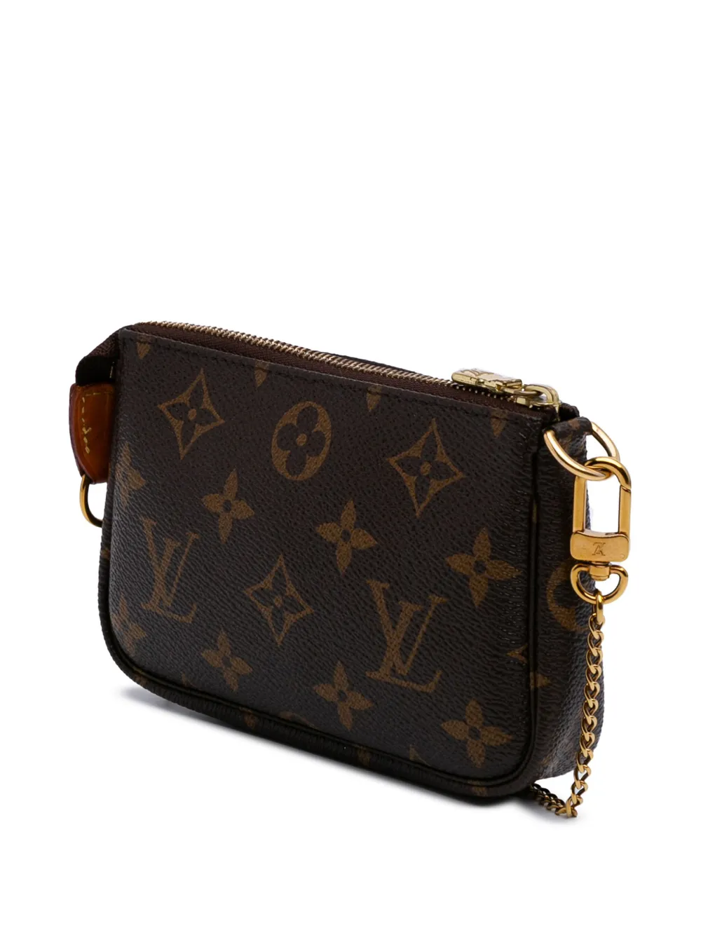 Pre-owned Louis Vuitton 2019 Monogram Mini Pochette Accessoires Handbag