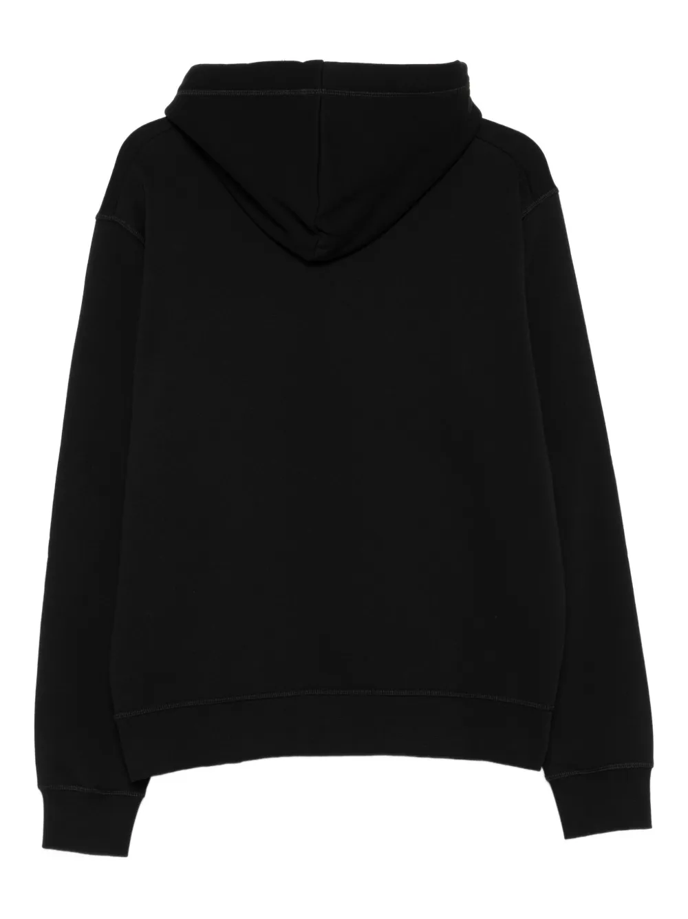 DSQUARED2 Hoodie met geborduurd logo Zwart