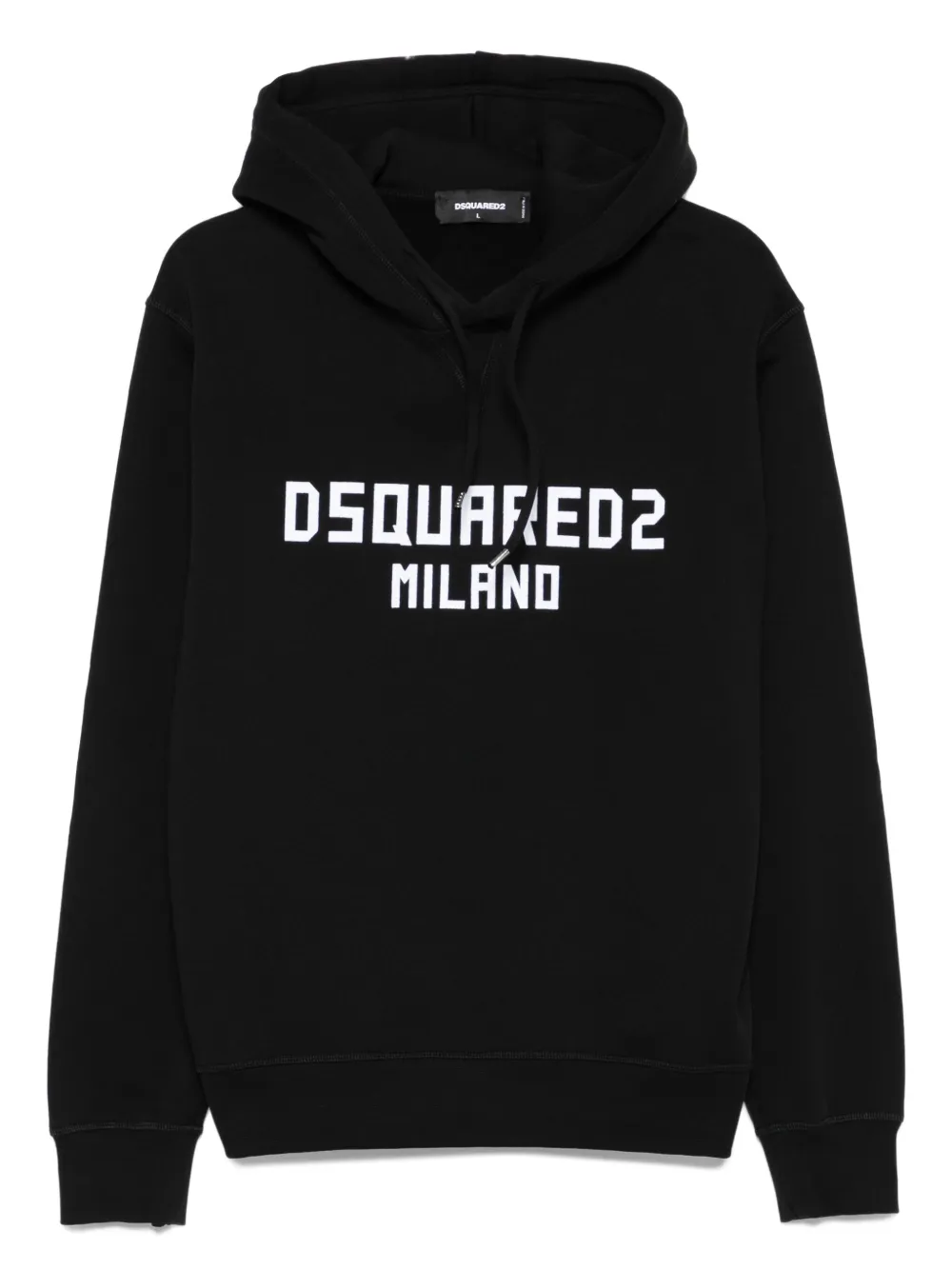 DSQUARED2 ロゴ パーカー - ブラック DSQUARED2 ロゴ パーカー - ブラック