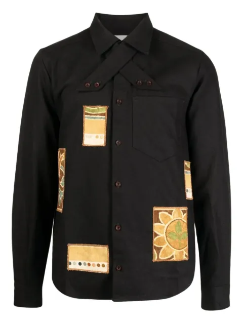 Bethany Williams patchwork panelled shirt