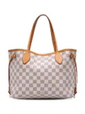 Louis Vuitton Pre-Owned 2010 Damier Azur Neverfull PM tote bag - White