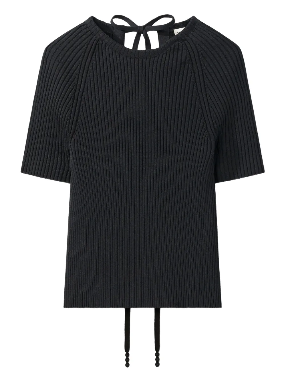 Tory Burch タイバック プルオーバー - ブラック Tory Burch タイバック プルオーバー - ブラック