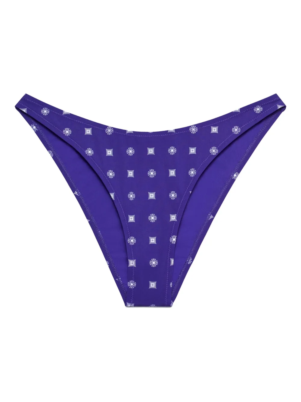 Tory Burch ジオメトリック ビキニボトム - ブルー Tory Burch ジオメトリック ビキニボトム - ブルー