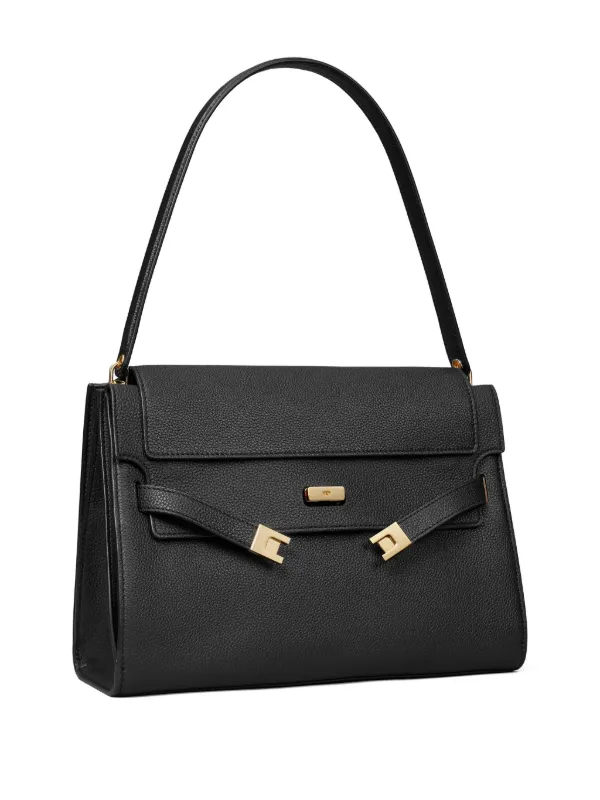 Tory Burch Lee Radziwill Shoulder Bag | Black | FARFETCH