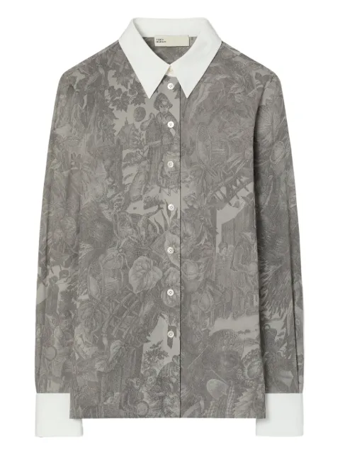 Tory Burch printed viscose shirt