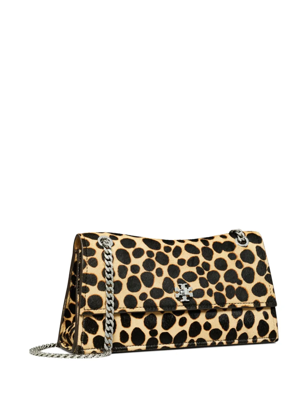 Tory Burch Kira schoudertas met draaislot Bruin