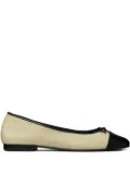 Tory Burch Cap-Toe bow ballet flats - Multicolour