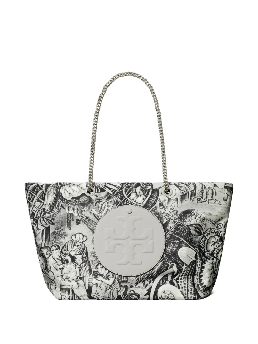 Tory Burch Ella ハンドバッグ L - グレー Tory Burch Ella ハンドバッグ L - グレー