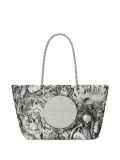 Tory Burch large Ella chain printed tote bag - Grey