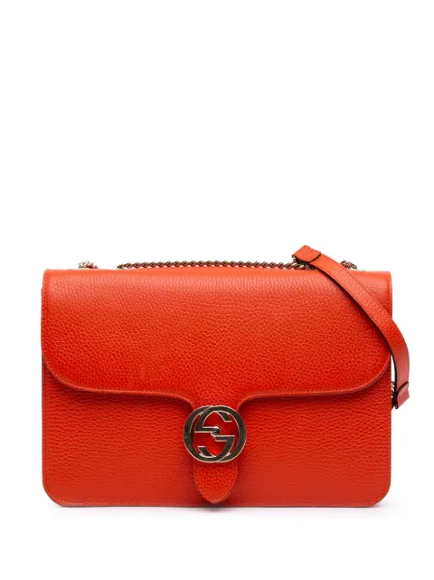 Gucci Pre-Owned 2016-2025 Medium Dollar Calfskin Interlocking G crossbody bag