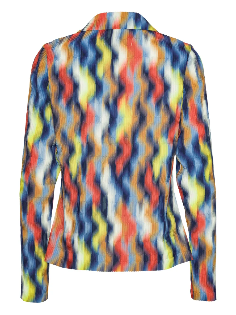 Henrik Vibskov Graphic-print Single-breasted Jacket In Multi