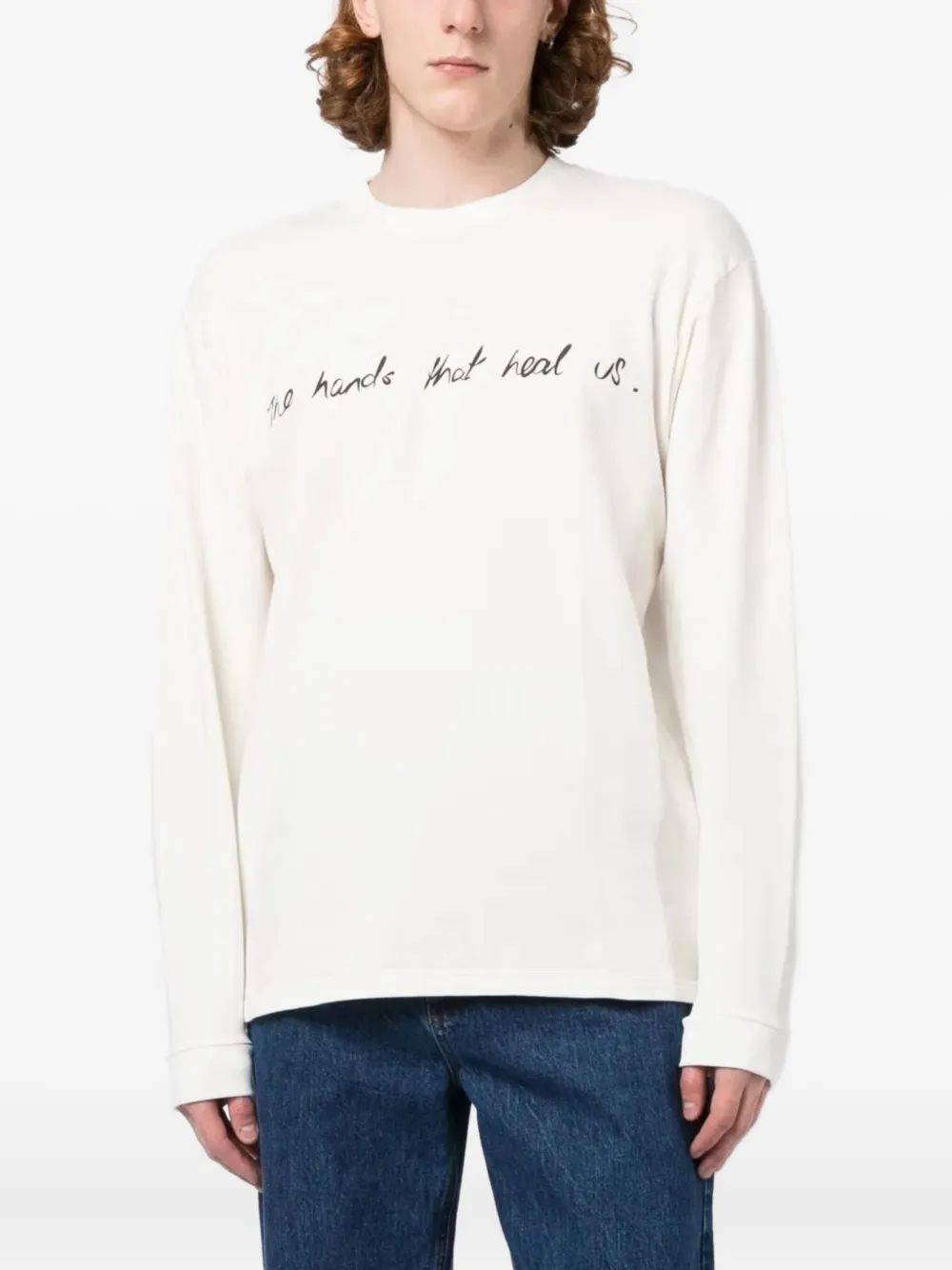Bethany Williams T-shirt met print - Wit
