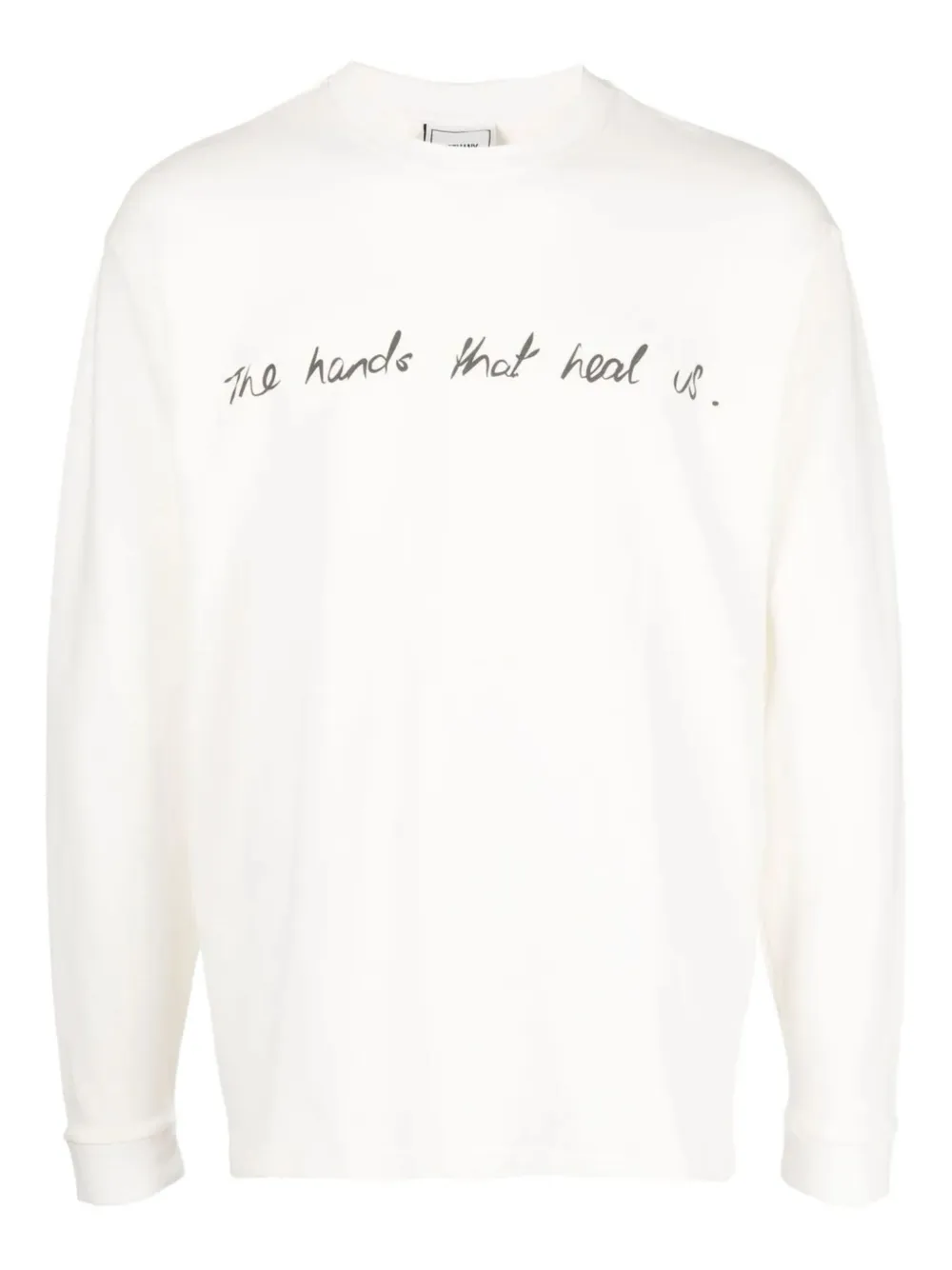 graphic-print long-sleeve T-shirt
