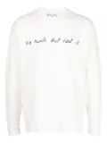 Bethany Williams graphic-print long-sleeve T-shirt - White