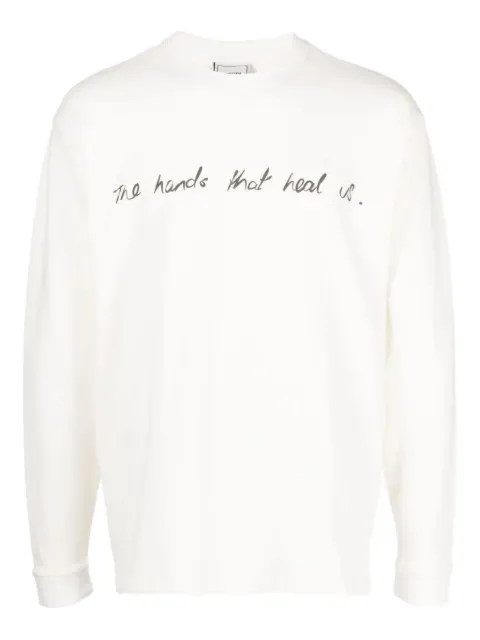 Bethany Williams graphic-print long-sleeve T-shirt