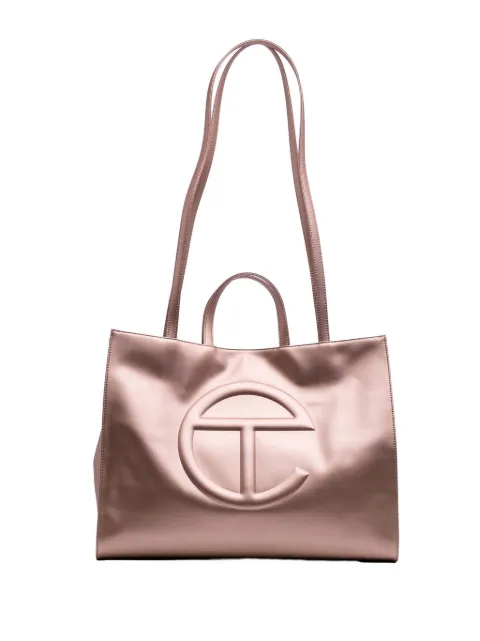 Telfar Pre-Owned 2020-2025 Large Faux Leather Shopping Tote satchel