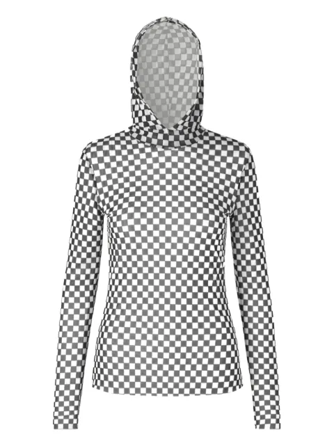 Baum Und Pferdgarten Junetta checkered hoodie