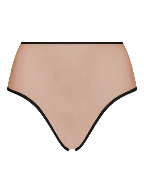 Undress Code In the Clouds high-waisted mesh panties