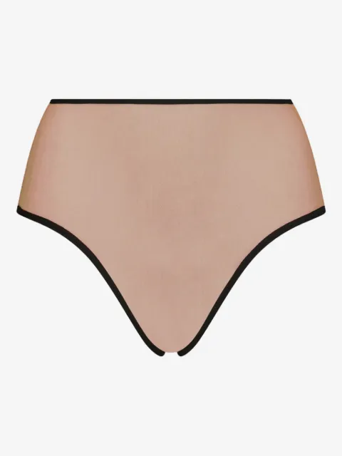 Undress Code In the Clouds high-waisted mesh panties