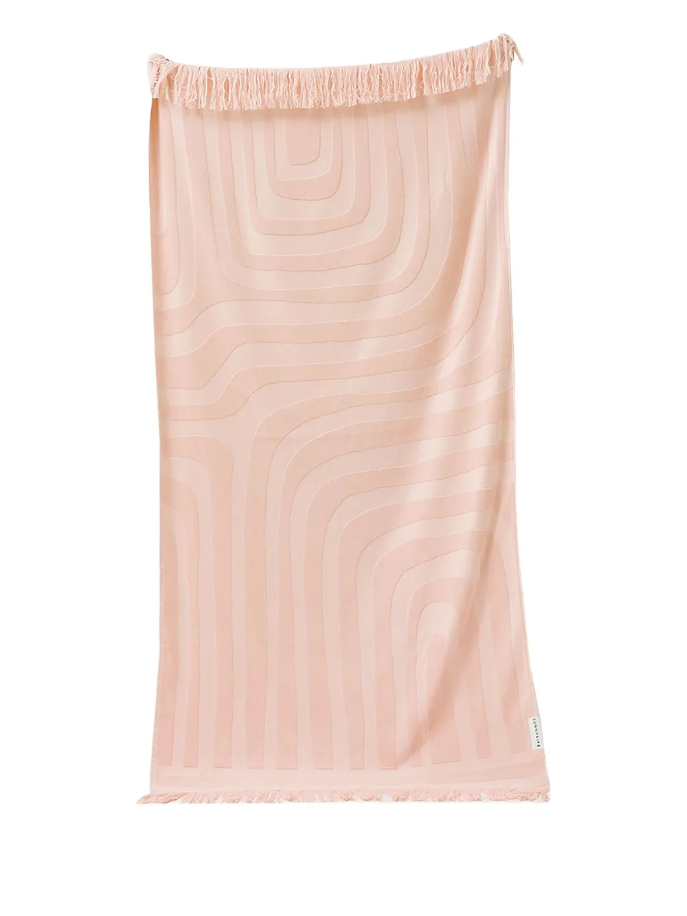 Sunnylife curved-line fringe towel | Towels & Bath Robes | Image 2