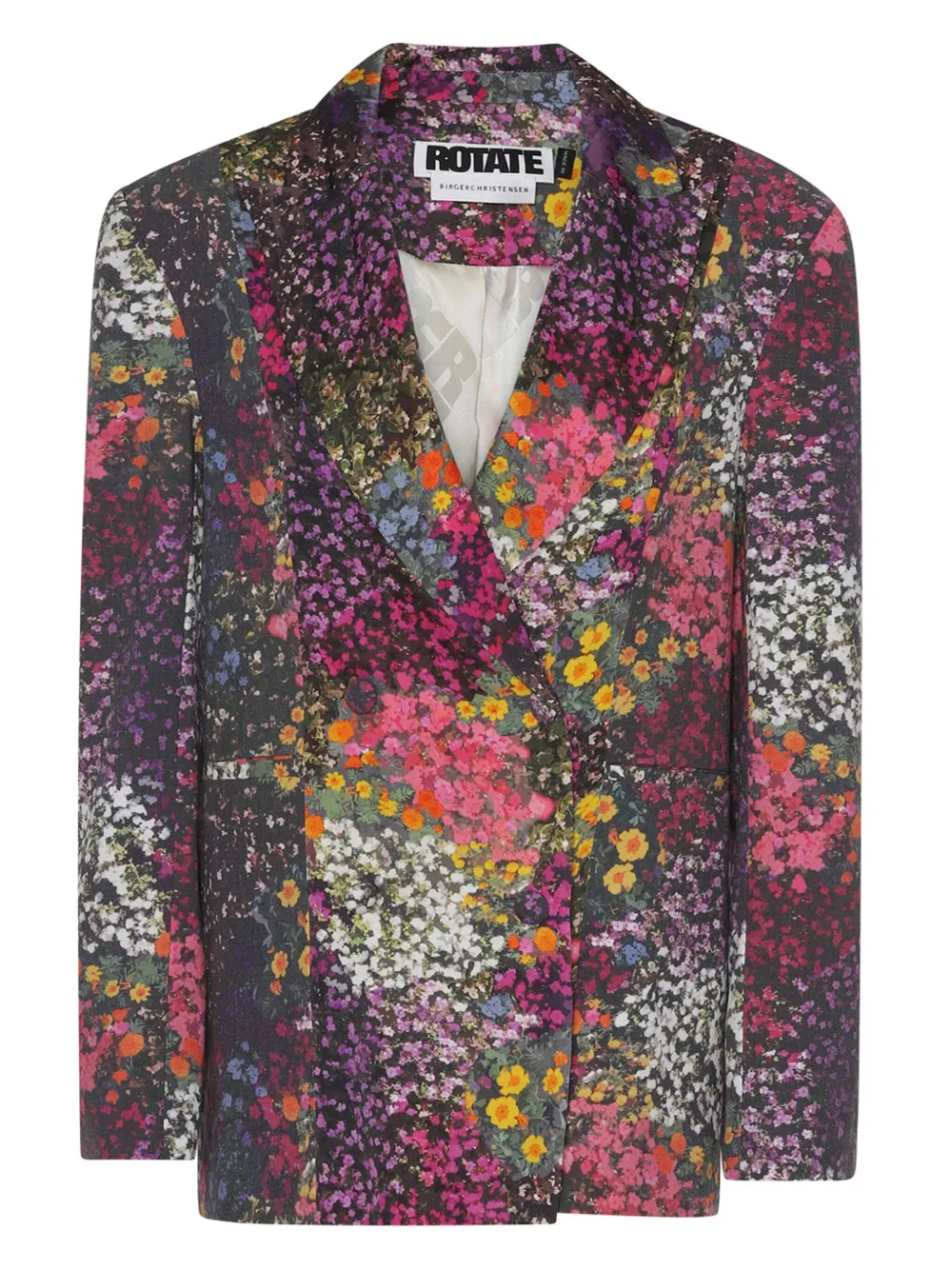 ROTATE BIRGER CHRISTENSEN floral-print blazer Paars